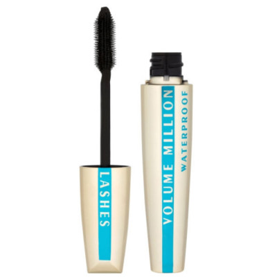 Туш для вій LOreal водостійка Volume Million Lashes Waterproof Чорний — 10.2 ml