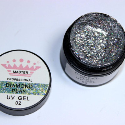 Гель для дизайну "Diamond Play" Master Professional 02