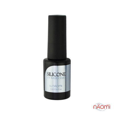БАЗА ДЛЯ ГЕЛЬ-ЛАКА NAOMI SILICONE UV BASE COAT, 6 МЛ