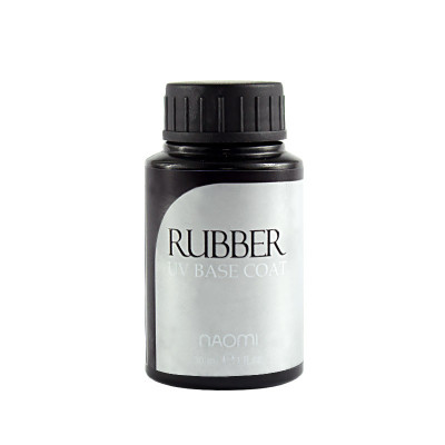 Основа под гель-лак Naomi Rubber UV Base Coat 30 мл