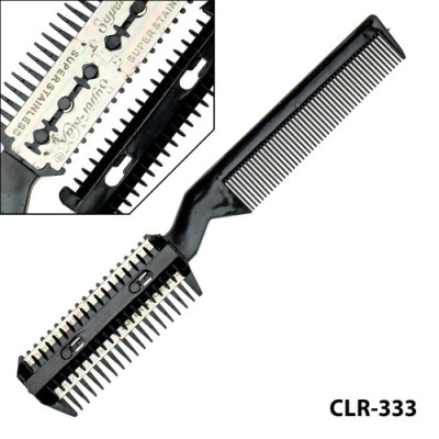 Гребешок Christian с лезвием для корректировки CLR-333