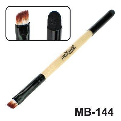 Кисть двухсторонняя  для бровей MaXmaR MB-144