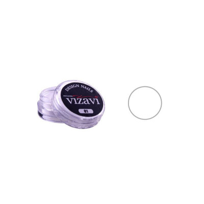 Акриловая пудра Vizavi Professional № 002 белая, 2 г