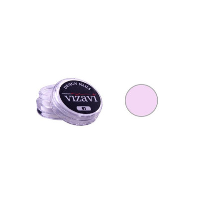 Акриловая пудра Vizavi Professional № 004 камуфлирующая розовая 2 г
