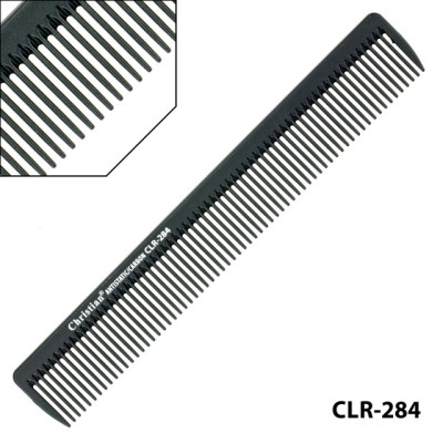 Гребечок карбоновий антистатичний середній CLR-284