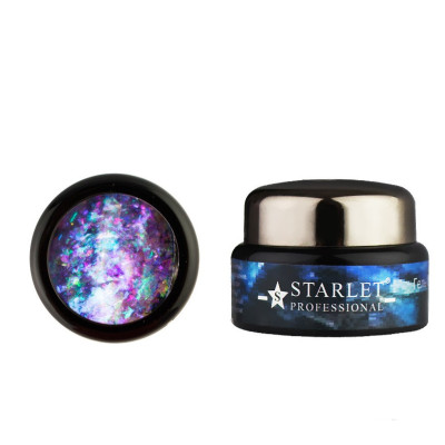 Гель-слюда 4D Starlet Professional 04, цвет фиолетовый, 5 г
