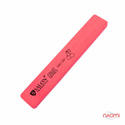Шлифовщик Salon Professional fruit series вишня 180/240