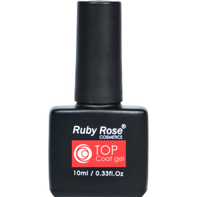 Верхнее покрытие для гель-лака Ruby Rose Top Coat gel глянцевое 10 мл