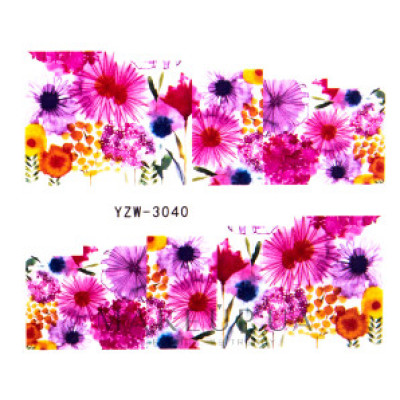 Водні наклейки YZW-3040