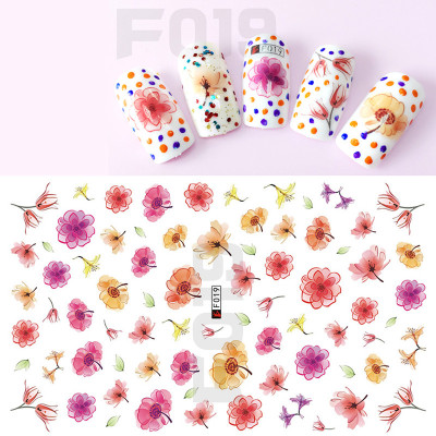 Водные наклейки F019
