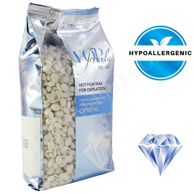 Воск для депиляции синтетический в гранулах премиум-класс Topline ItalWax TOP Formula Кристалл 750 г