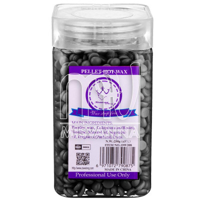 Воск в гранулах Konsung Beauty Чёрный, 250 g