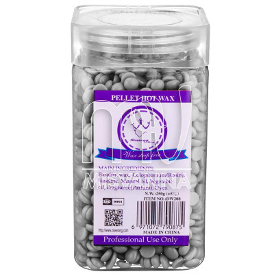 Воск в гранулах Konsung Beauty Серый, 250 g