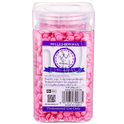 Воск в гранулах Konsung Beauty Розовый, 250 g