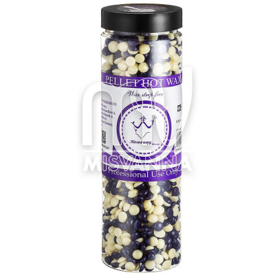 Воск в гранулах Konsung Beauty Молоко+Лаванда, 450 g
