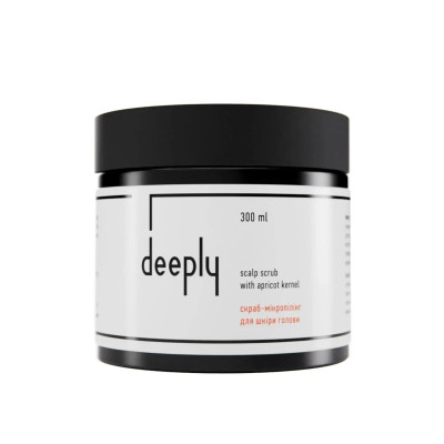 Скраб-микропилинг для кожи головы Deeply Scalp Scrub with apricot kernel 300 мл