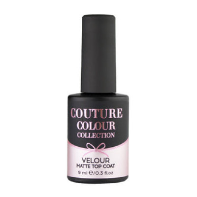 Бархатный топ под гель-лак Couture Colour Velour Matte Top Coat 9мл
