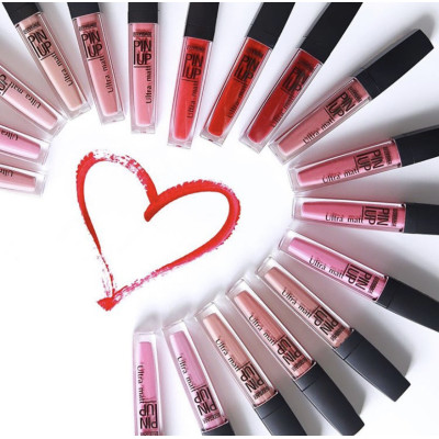 Блеск для губ LuxVisage PIN-UP Ultra Matt