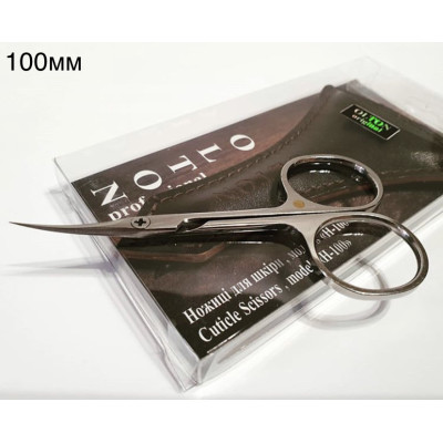 Ножницы 100мм + чехол (кожа) Olton (Олтон)