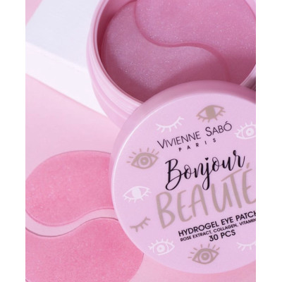 Vivienne Sabo Bonjour Beaute Патчи под глаза гидрогелевые, уп-30 шт.