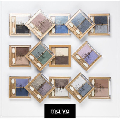 Двойные тени для век Malva M332 02
