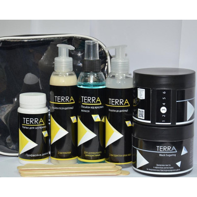 Набор для домашнего шугаринга TERRA Home BLACK