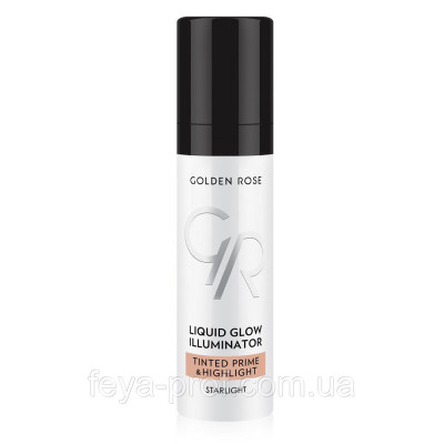 Праймер и хайлайтер Golden Rose Liquid Glow Illuminator Tinted Prime & Highlight