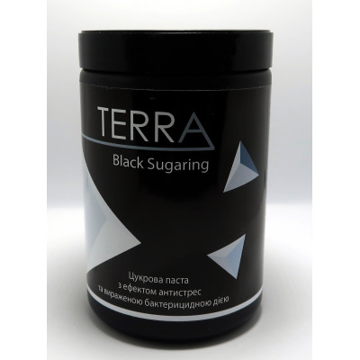Черная сахарная паста Terra Black Sugaring (мягкая), 1400 г