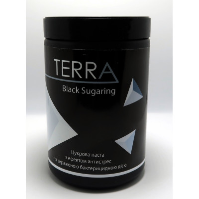 Черная сахарная паста Terra Black Sugaring (супер-плотная), 1400 г