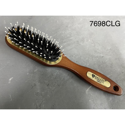 Расческа Salon Professional 7698 CLG комбинированная деревянная
