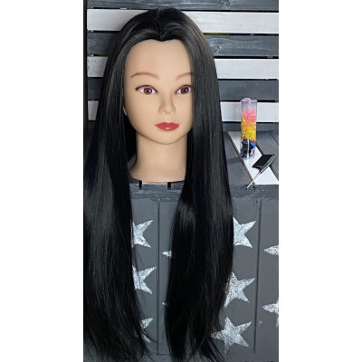 Набор голова учебная для парикмахеров с расческой