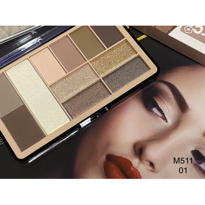 Тіні для повік і брів MERCI Eyeshadow Highlighter & Eyebrow Powder #01