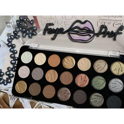 DoDo Набор теней 21 Colors Makeup Studo 3101 №03