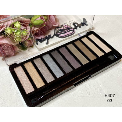 Палитра теней для век Parisa MAKEUP IT E-407 #03 СРОК