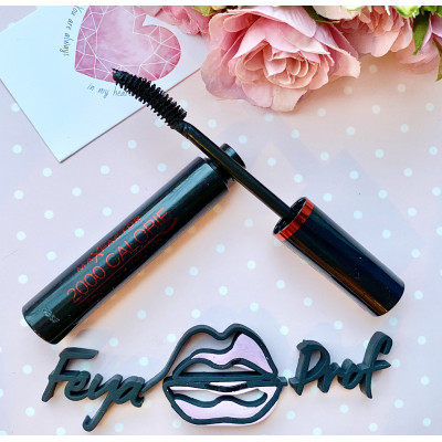 Туш для вій Max Factor 2000 Calorie Curved Brush об'ємна, підкручувальна чорна 9ml