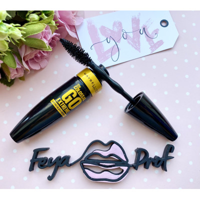 Тушь для ресниц MAYBELLINE Volum` Express Colossal Go Extreme Leather Black Черная
