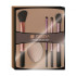 Набор кистей Parisa Cosmetics P-104 (для румян, бровей, теней, растушевки и спонж), 5 шт