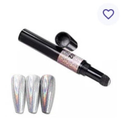 Втирка зеркальная в карандаше голографическая Starlet Professional LS-02