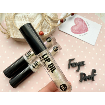 Масло для губ Jovial Luxe Lip Oil nourishing прозрачное с шиммером
