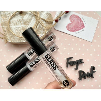 Блеск для губ jovial luxe liquid glass gloss прозрачный