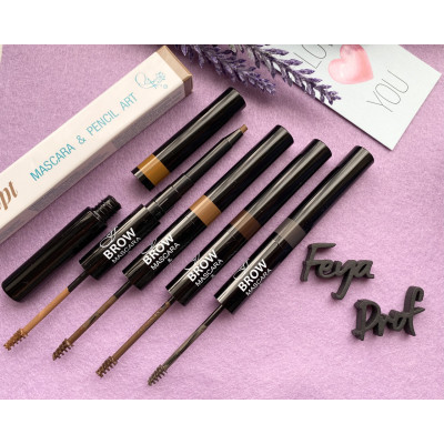Ffleur — Моделювальна туш + олівець для брів Brow Sculpt Blond