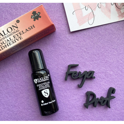 Клей для накладных ресниц Salon Professional Individual Eyelash Adhesive Black черный 10мл