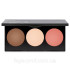 Набір для контуринга Golden Rose Metals Sculpting Palette (контур, хайлайтер, рум'яна)