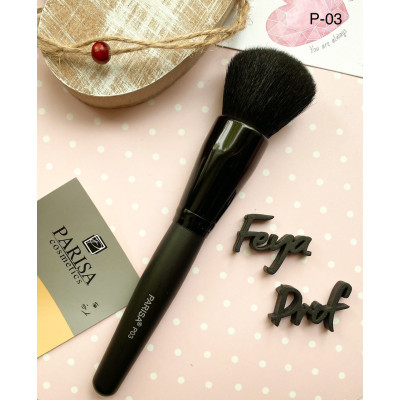Кисть Parisa Cosmetics P-03 для нанесения румян, бронзаторов
