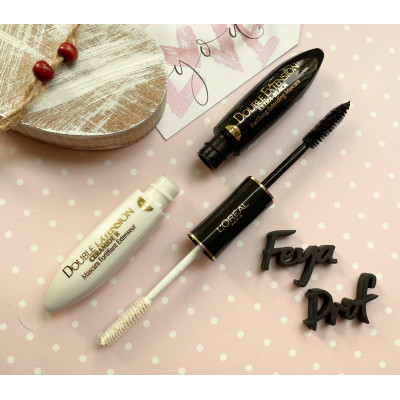 Тушь L'oreal Double Extension Carbon Black