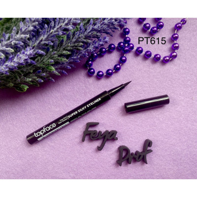Подводка-фломастер для глаз Topface Super Silky Eyeliner водостойкая рт 615