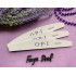 Пилка для ногтей OPI полумесяц 180/240 грит, серая