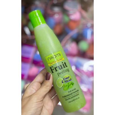Фруктовий пілінг Naomi Fruit Peeling (Lime&Mint), 250 мл