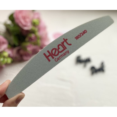 Полировщик-шлифовщик для ногтей Heart баф 180/240