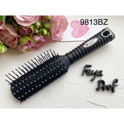 Расческа-щетка для волос Salon Professional 9813BZ